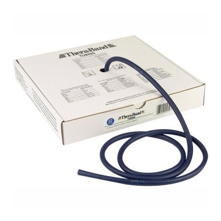 Fabrication Enterprises Thera-Band Latex Exercise Tubing, Blue, 25' Roll/Box 10-1314